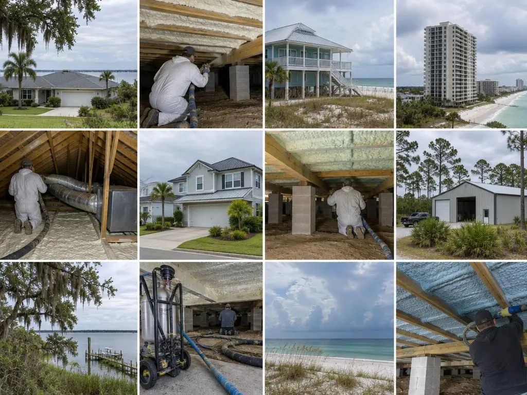 Crawl Space & Raised Floor Insulation in Panama City, FL
