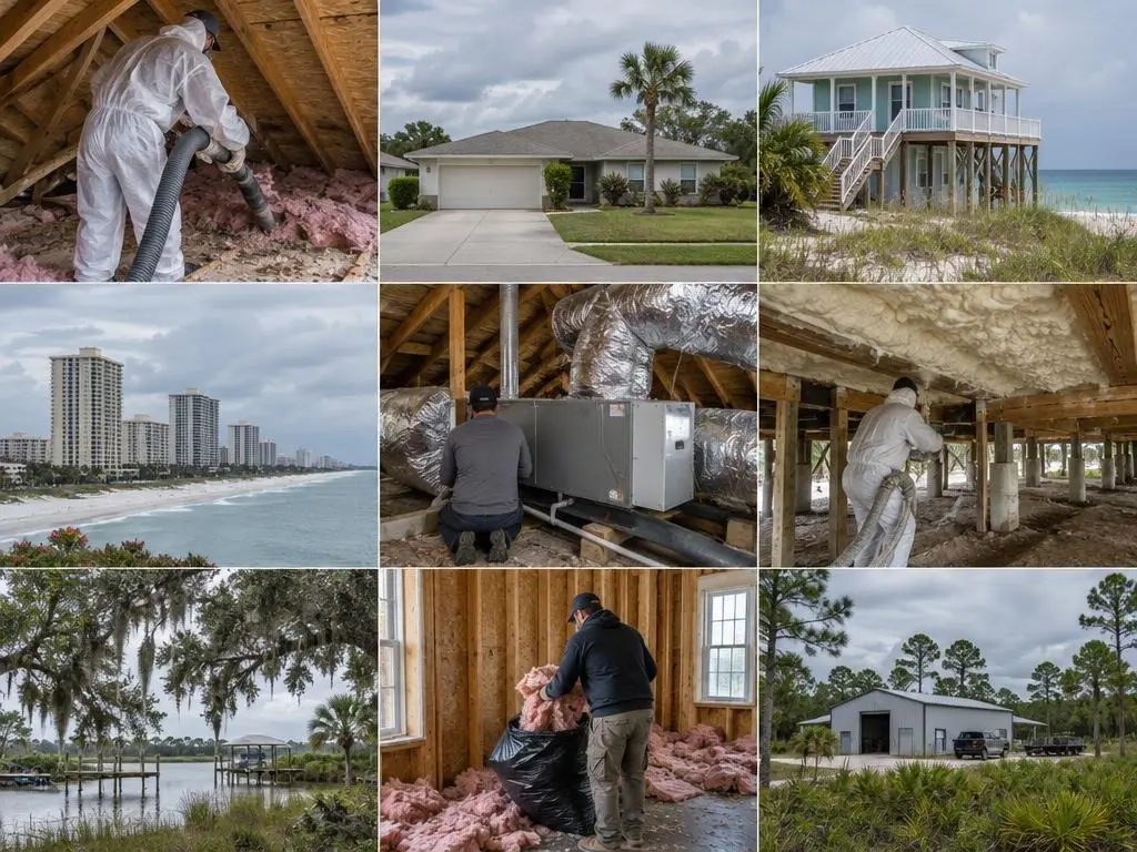 Insulation Removal & Replacement in Panama City, FL
