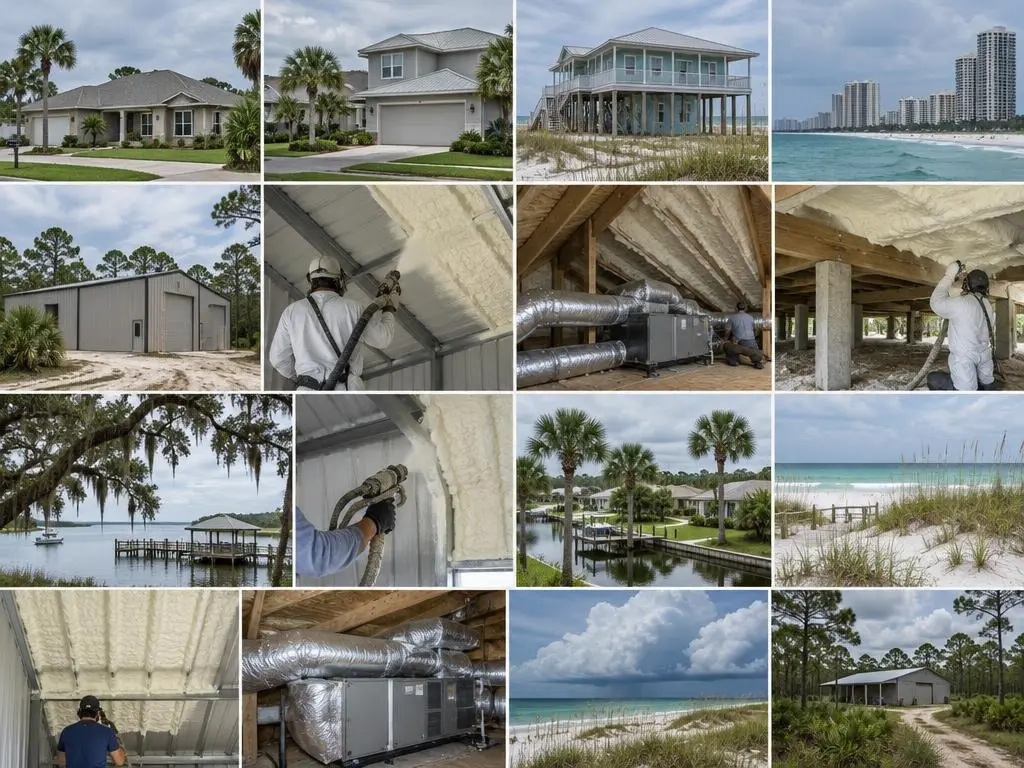 Metal Building & Pole Barn Insulation in Panama City, FL