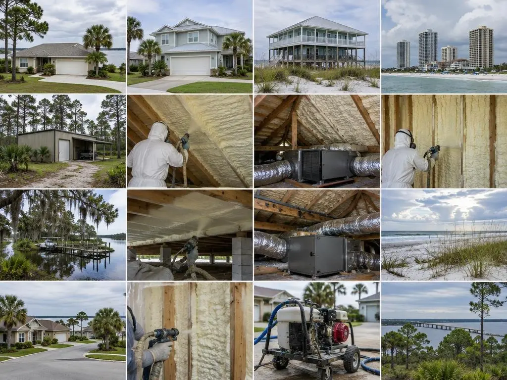 Spray Foam Insulation in Panama City, FL